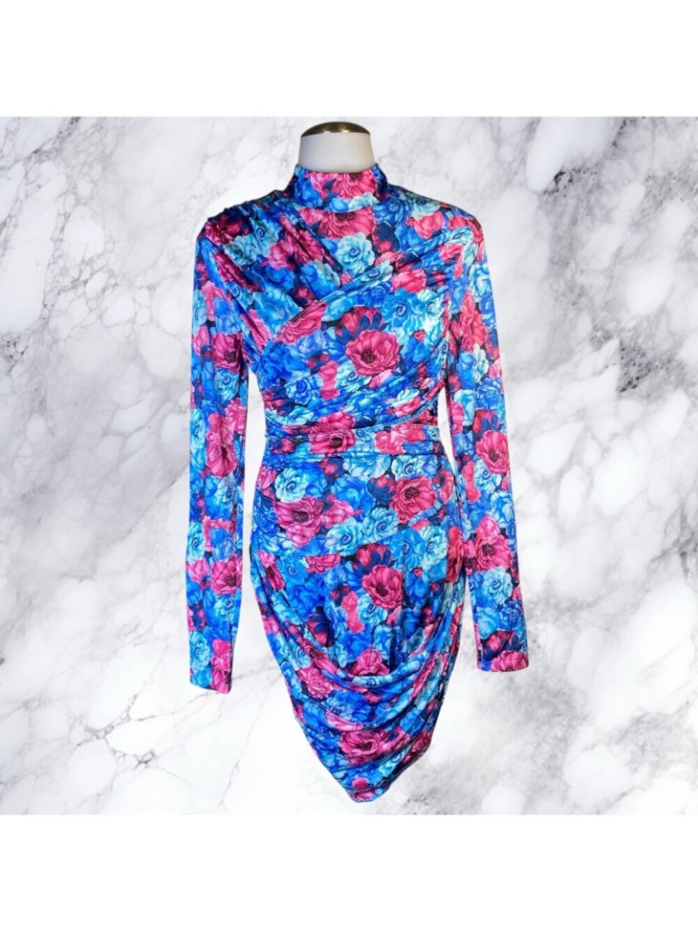 Lovers and Friends Sunset Mini Dress in Kate Floral - Picture 2 of 10